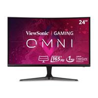 MONITOR LED VIEWSONIC GAMER 24 PULGADAS / FULL HD 1920X1080P / HDMI / DISPLAY PORT/ FREESYNC / CURVO 1500R / 165 HZ / 1 MS /BOCINAS INTEGRADAS/ 3 AÑOS DE GARANTIA MONITOR LED VIEWSONIC GAMER 24 PULGADAS / FULL HD 1920X1080P / HDMI / DISPLAY PORT/ FREESYNC / CURVO 1500R / 165 HZ / 1 MS /BOCINAS INTEGRADAS/ 3 AÑOS DE GARANTIA
